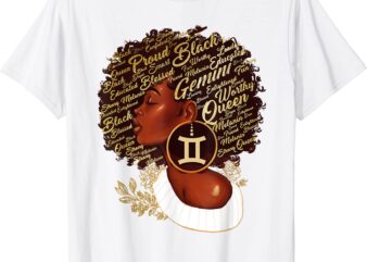 gemini queen sweet as candy birthday gift for black women t shirt men