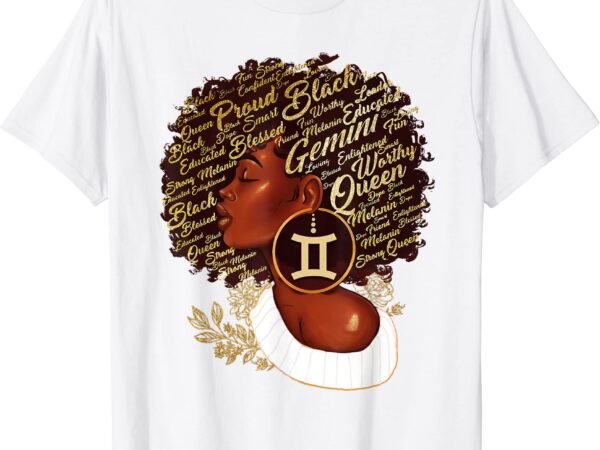 Gemini queen sweet as candy birthday gift for black women t shirt men