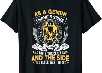 gemini shirt zodiac sign gift astrology t shirt men