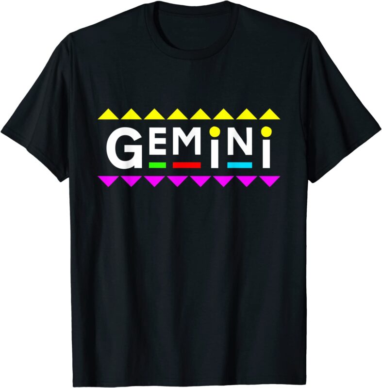 Gemini Zodiac Shirt 90s Style Gemini Zodiac Shirt 90s Style