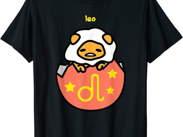 Gudetama zodiac leo tee shirt men t shirt design template Gudetama zodiac leo tee shirt men t shirt design template