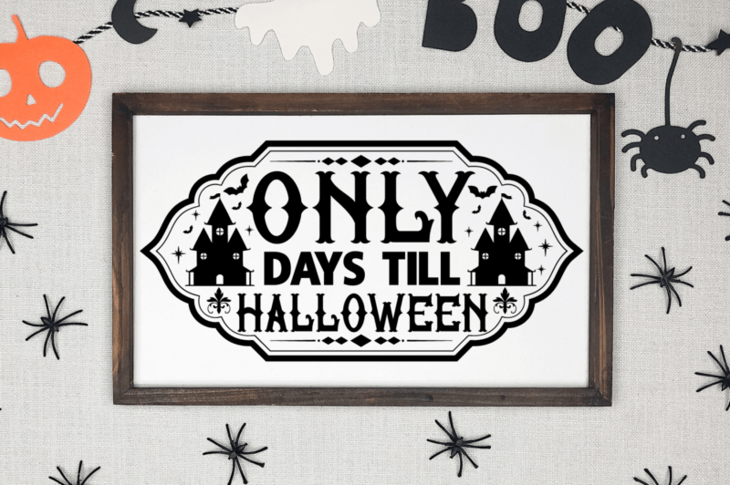 Vintage Halloween Sign Making Svg Bundle