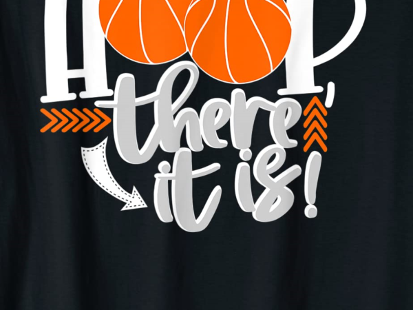 Hoop there it is basketball t shirt men