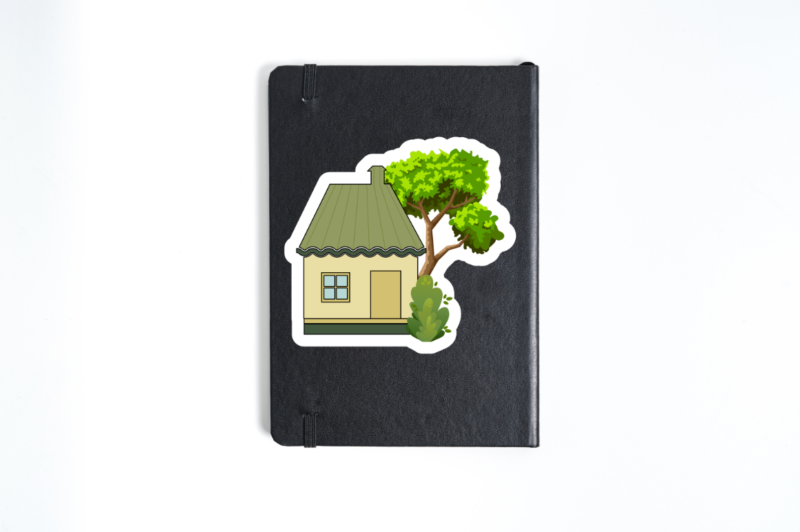 Little Cozy Houses Sticker Bundle