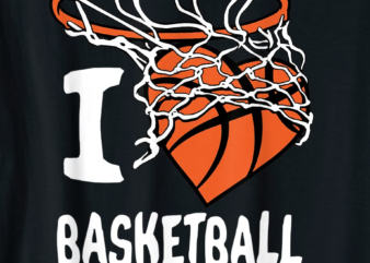 i love basketball t shirt girl amp boys youth basketball hoop t shirt men