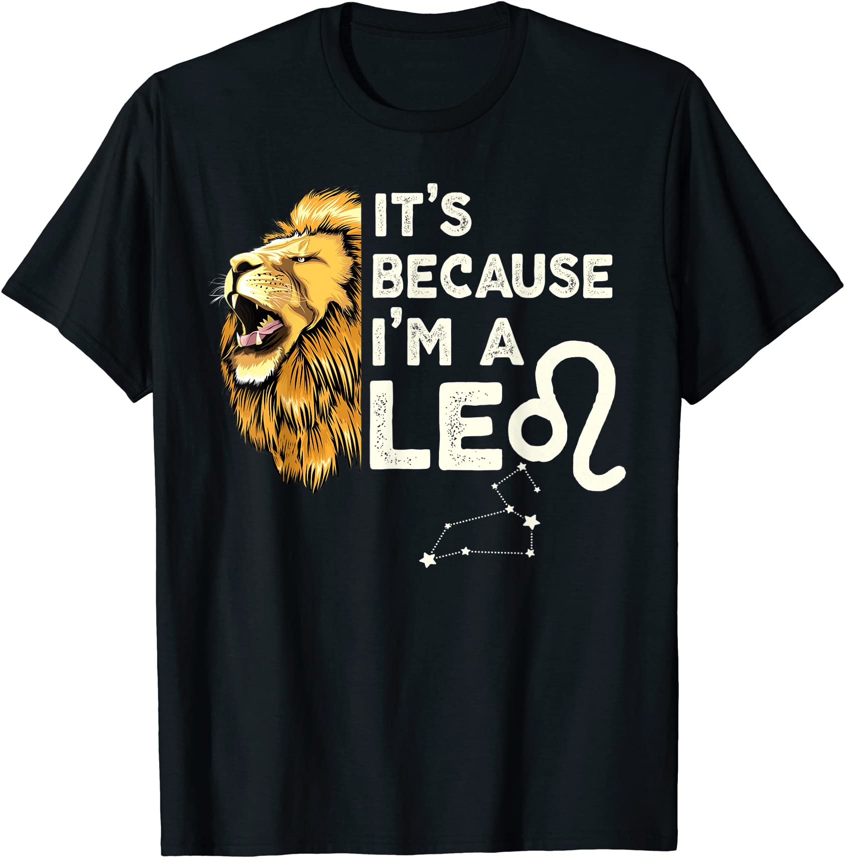 i39m a leo zodiac sign astrology july august birthday leo t shirt men - Buy t-shirt designs