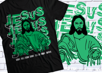 jesus the way the life the truth t shirt design, christian t shit design