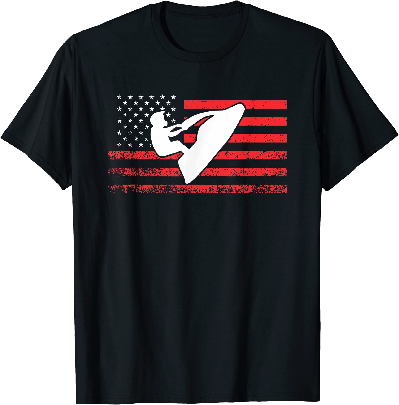 jet ski t shirt american flag shirt funny jet skiing gifts men - Buy t ...