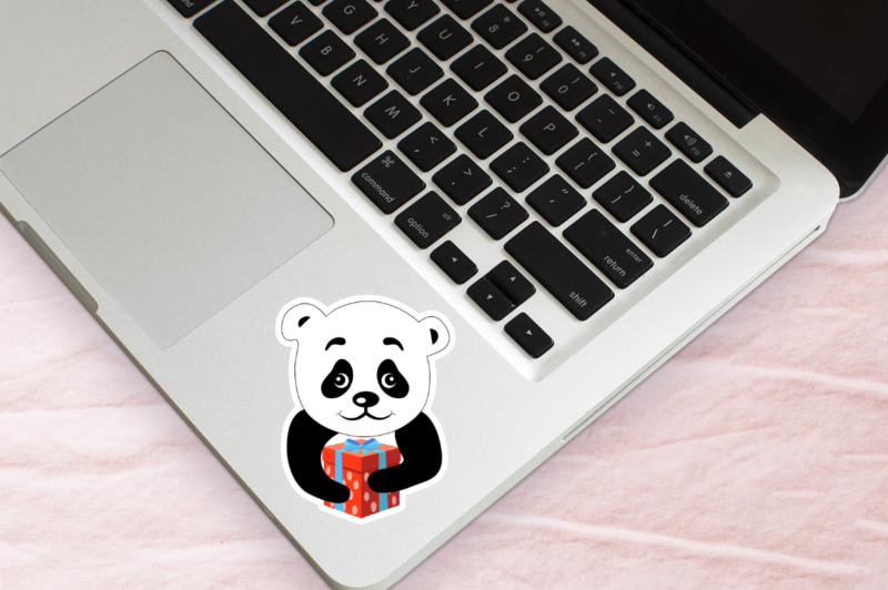 Cute Panda Printable Sticker Bundle