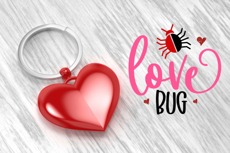 Valentines Keychain SVG Bundle