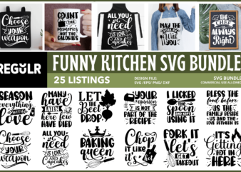 Kitchen SVG Bundle