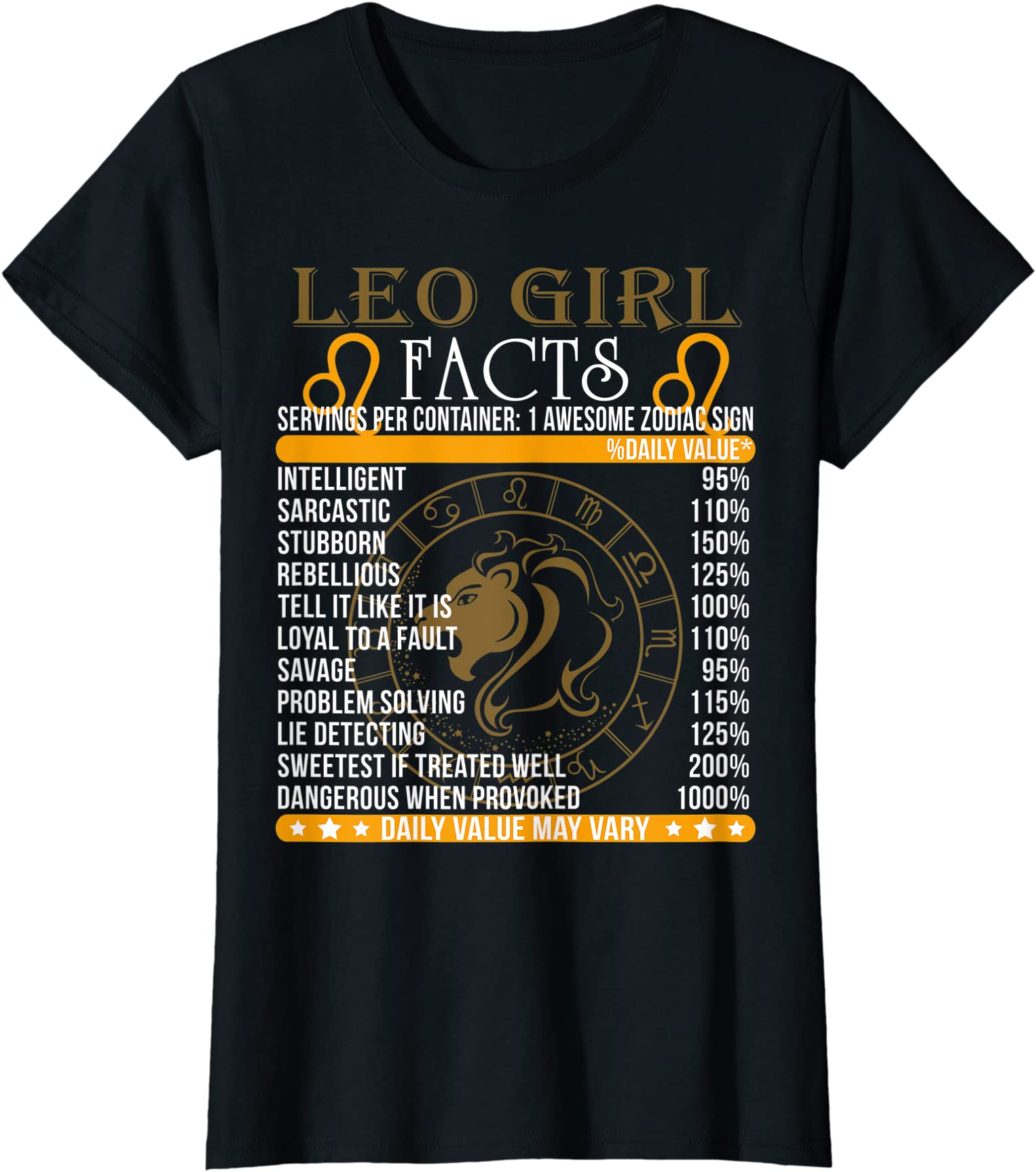 leo girl facts awesome zodiac sign tee shirts women - Buy t-shirt designs