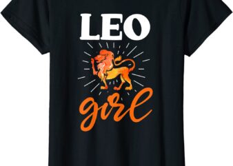 leo girl shirt astrology horoscope leo zodiac sign t shirt women
