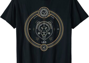 leo shirt leo zodiac horoscope astrology t shirt men