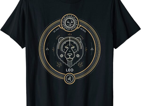 Leo shirt leo zodiac horoscope astrology t shirt men