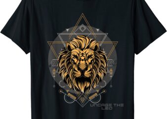 leo zodiac lion astrology birthday t shirt men