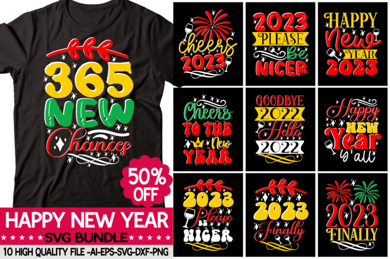 Happy New Year Svg Bundle,Happy New Year SVG PNG PDF, New Year Shirt Svg, Retro New Year Svg, Cosy Season Svg, Hello 2023 Svg, New Year Crew Svg, Happy New