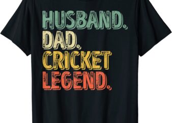 mens husband dad cricket legend shirt funny father39s day t shirt men