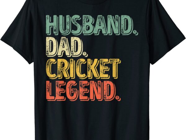 Mens husband dad cricket legend shirt funny father39s day t shirt men