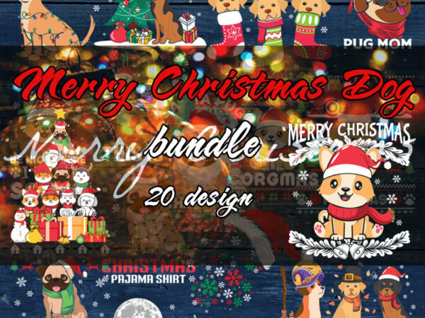 Christmas dog clipart set | festive dogs | svg christmas clipart | svg dog clipart | dogs in christmas hats | abstract dog christmas clipart t shirt vector file