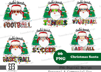 Santa’s favorites Sublimation Bundle