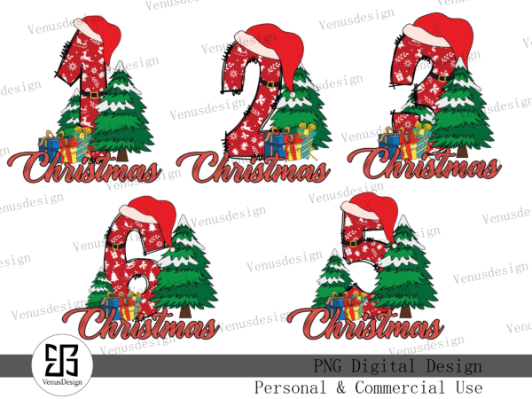 Christmas birthday png bundle t shirt vector file