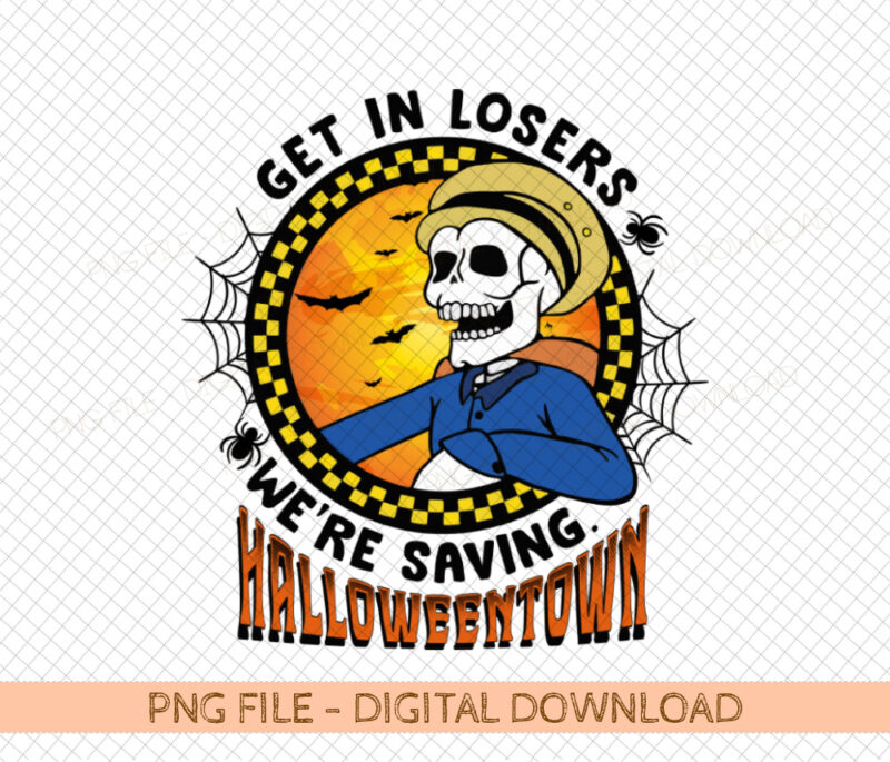 Halloween, PNG, digital download, spooky, digital matching seamless file, scary, pumpkins, town, skeleton phone