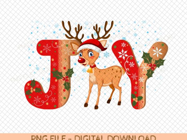 Christmas joy baby reindeer png, sublimation designs downloads, png transparent, png clipart, printable transfer, png instant download