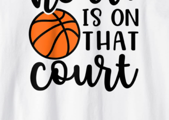 my heart is on that court mom basketball cute funny raglan baseball tee men t shirt designs for sale
