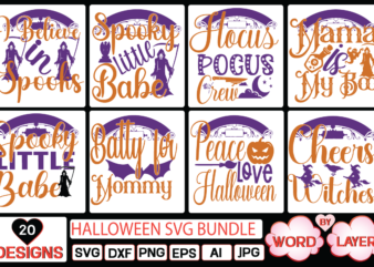 Halloween svg bundle SVG Cut File