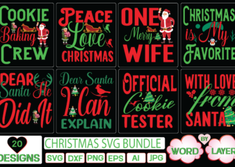 Christmas svg bundle SVG Cut File