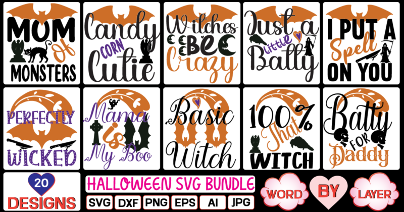 Halloween svg bundle SVG Cut File