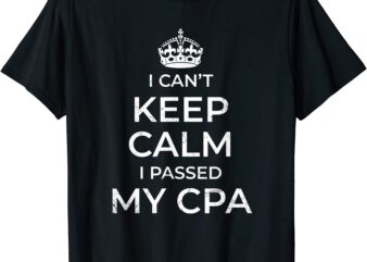 new cpa exam certified public accountant graduate t shirt men