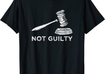 not guilty law justice lawyer prisoner jail inmate handcuffs t shirt men