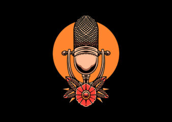 oldschool microphone