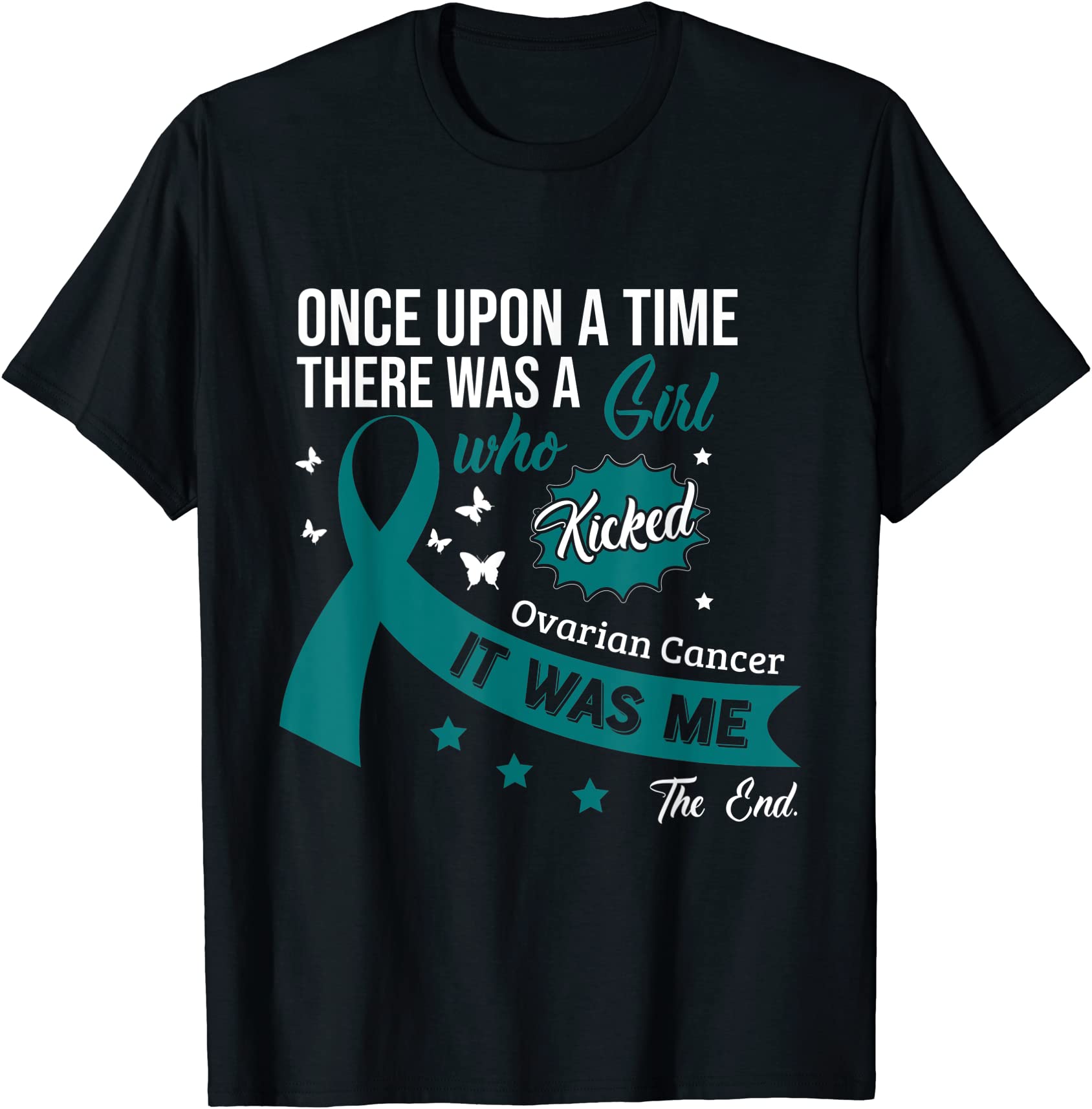 ovarian cancer fight cancer ribbon t shirt menj809ifm0pw_23 - Buy t ...