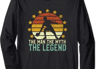 ping pong player the man the myth the legend table tennis long sleeve t shirt unisex