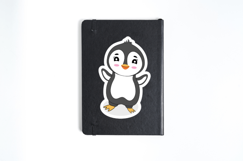 Funny Penguins Sticker Bundle