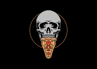 skull pizza
