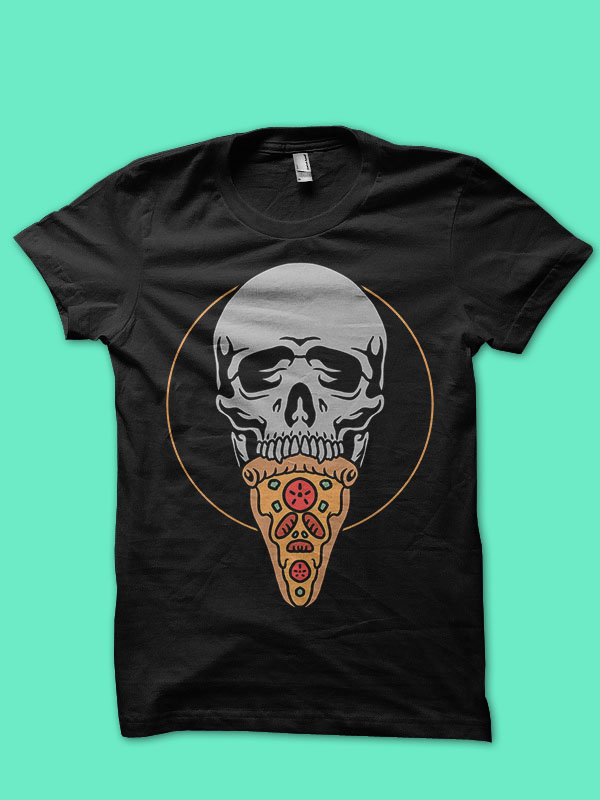 skull pizza