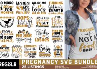 Pregnancy SVG Bundle