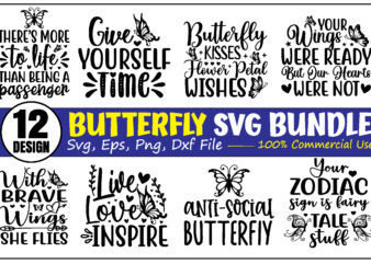 butterfly SVG bundle