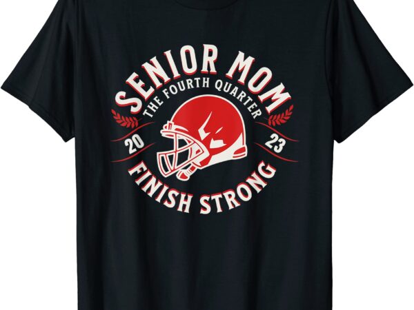 Proud senior football mom 2023 t shirt men