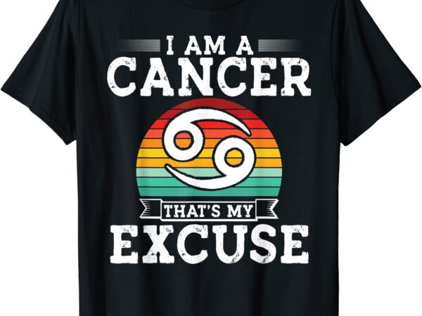 Proud cancer astrology lgbtq zodiac sign horoscope design t shirt men