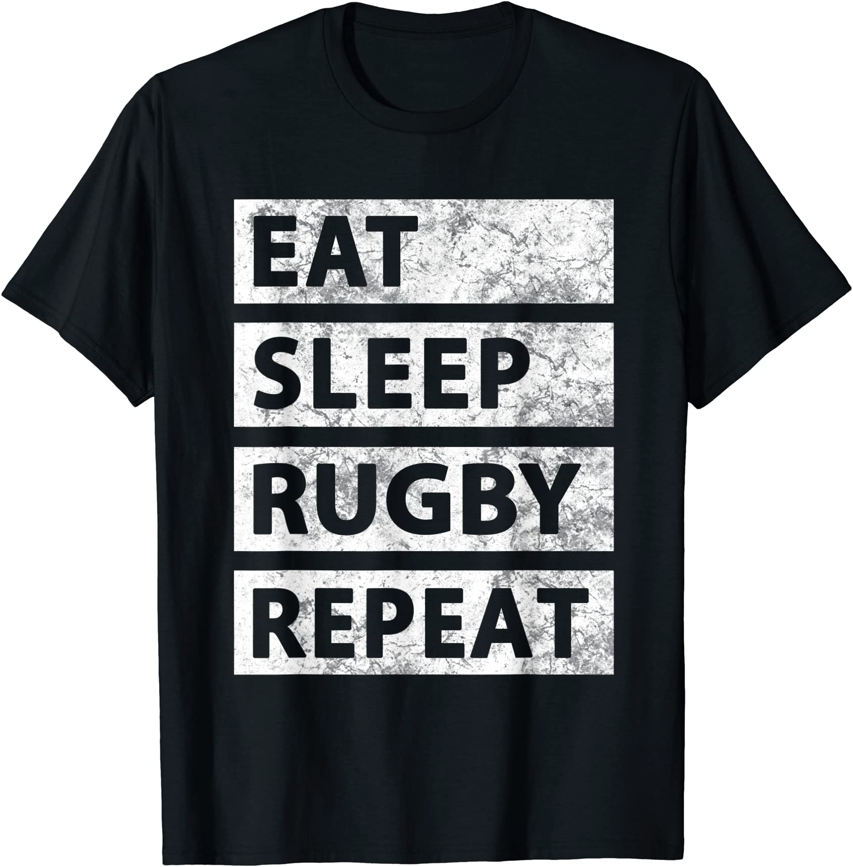 rugby player eat sleep rugby repeat funny rugby t shirt men - Buy t ...