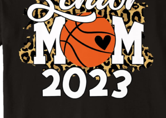 senior mom class of 2023 basketball mom graduation apparel premium t shirt men