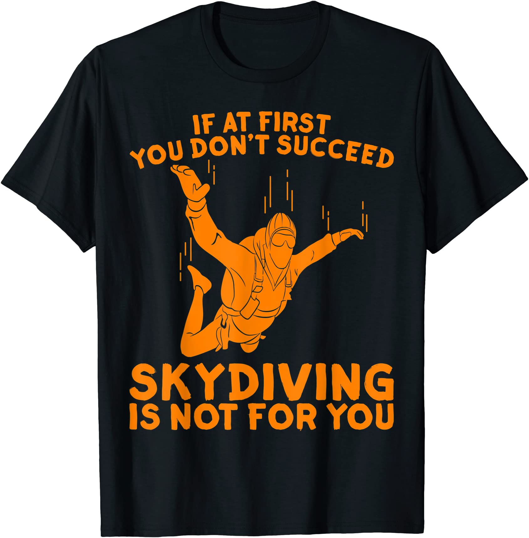 skydiving gift men women funny skydive parachuting skydiver t shirt men