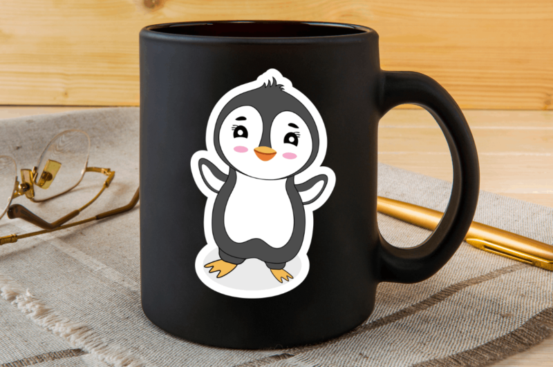 Funny Penguins Sticker Bundle