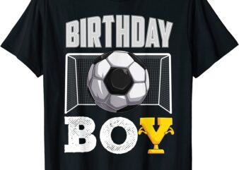 soccer birthday boy soccer player soccer ball birthday t shirt men
