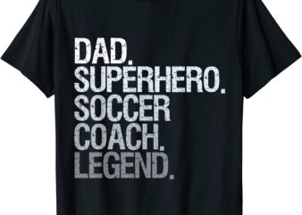 soccer coach dad t shirt men